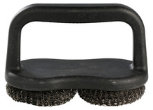 Dobbel stålull grillbørste - Grillexpert